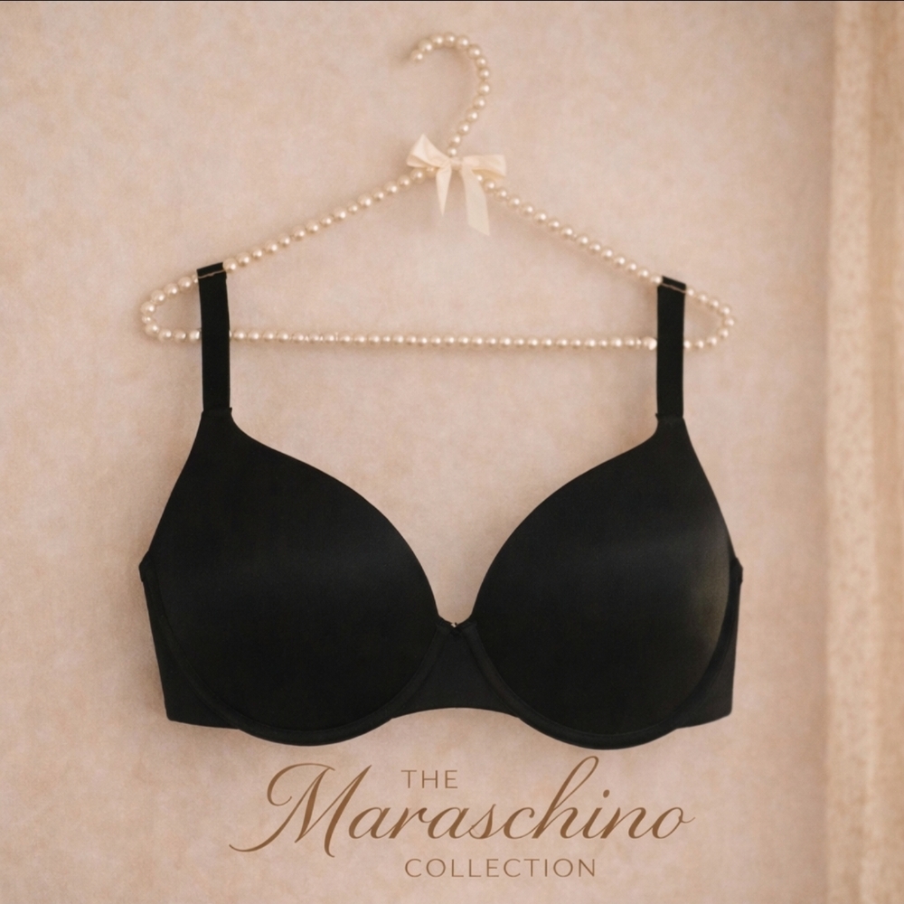 Victoria’s Secret PINK Push Up Bra Black | 32DD